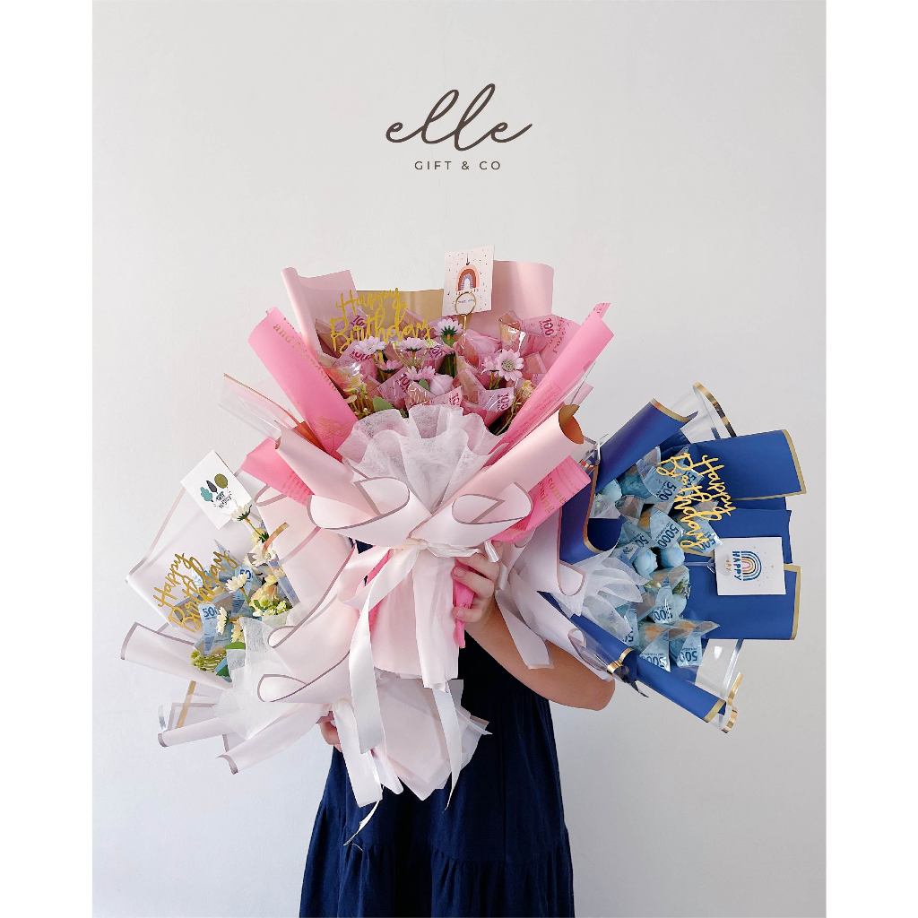 Hand Bouquet - Buket Uang Premium / Elegan / Mewah