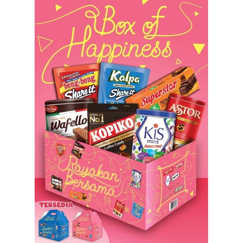 

Box of happiness Mayora Paket Lebaran Hampers Lebaran