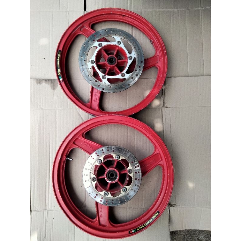 velg kawasaki ninja RR old original