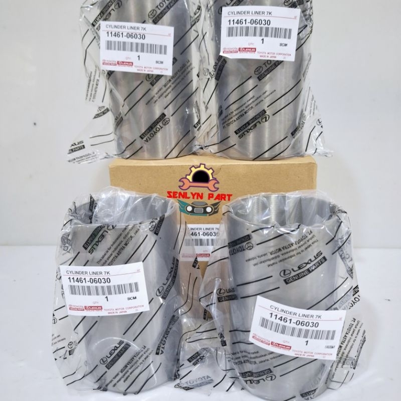 CYLINDER LINER TOYOTA KIJANG 7K KARBURATOR 1.8 BARU SEMI FINISH ORI GARANSI