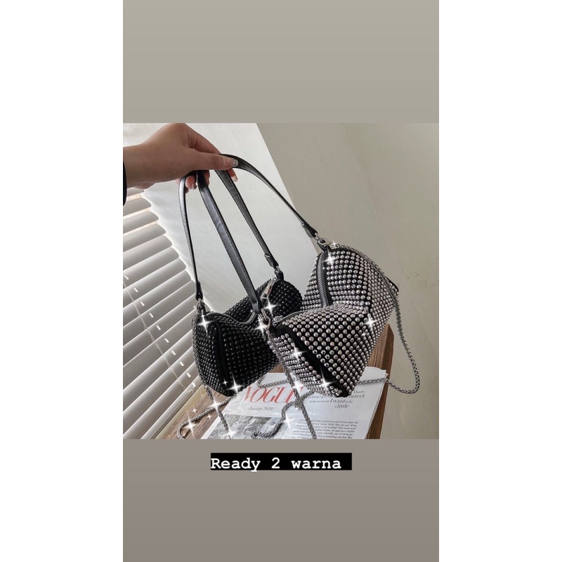 TAS IMPORT KOREA TERLARIS TAS SELEMPANG FASHION TAS PESTA SLING BAG WANITA TERLARIS