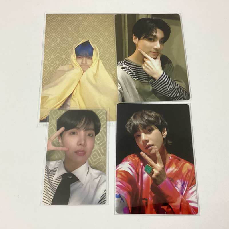 Photocard BTS jhope jungkook v pc official army ab v 3 mpc mots persona