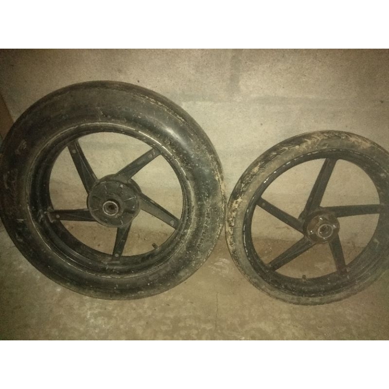 velg tapak lebar ring 17 pnp thunder/rx-king/klx cakram kiri