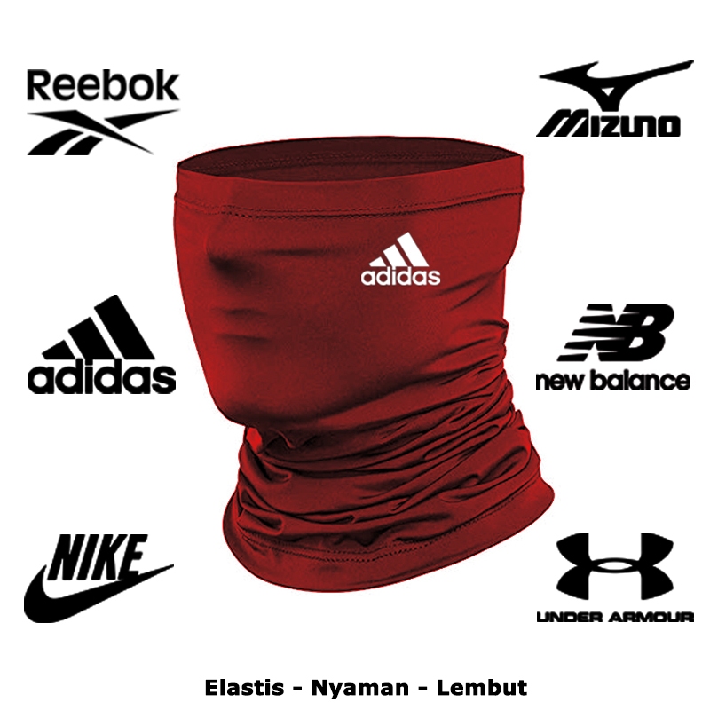 MASKER BUFF MAROON LOGO APPAREL / MASKER BUFF PELINDUNG WAJAH / MASKER MURAH BEST SELLER / MASKER BE