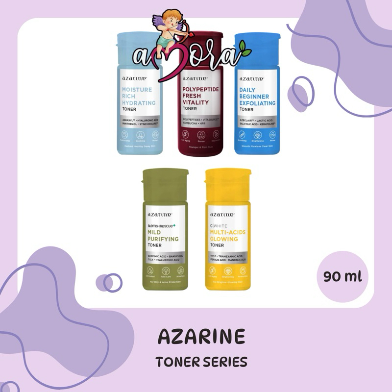 Azarine Toner Series - Amora Cosmetic