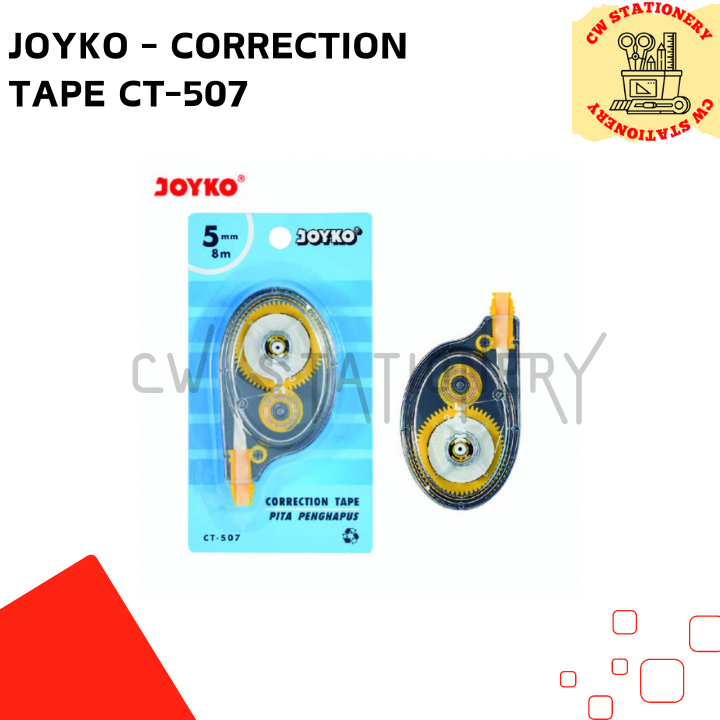 

Joyko - Correction Tape / Tip Ex / Tip X / Stipo Kertas CT-507
