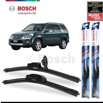 Sepasang Wiper Honda CRV Gen 2 Frameless Original Bosch