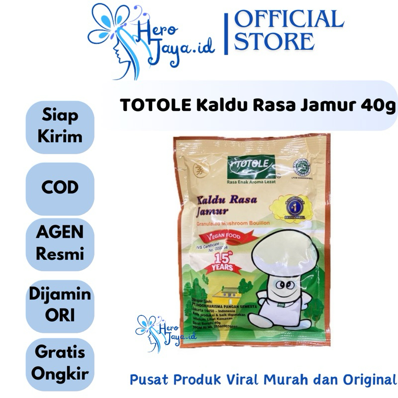 

Totole Kaldu Jamur 40g