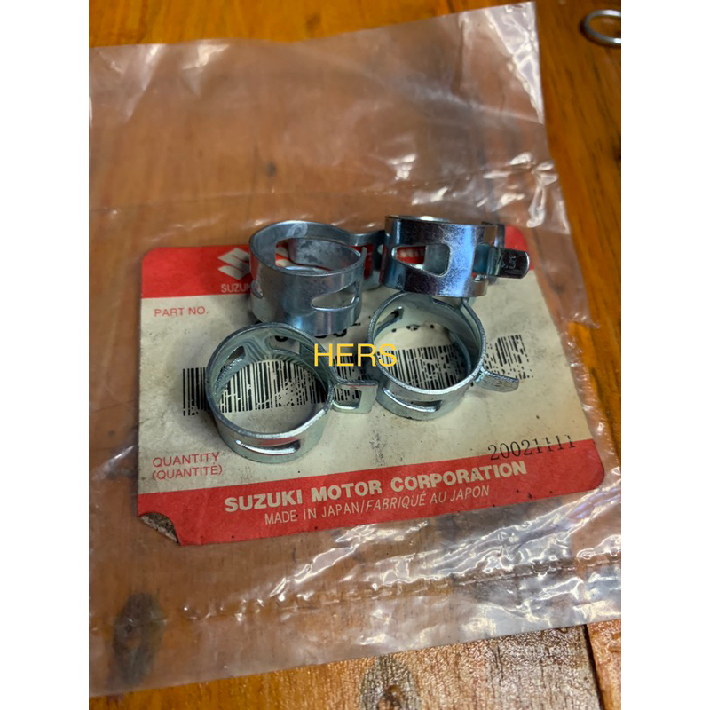 Klem Clamp Selang Reservoir Minyak Rem Belakang Satria 2tak Satria RU Double Disk Satria Hiu LSCM Rk