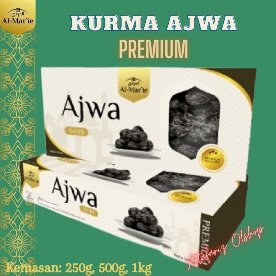 

Al Mar'ie Kurma Ajwa Original Dates of Ajwa