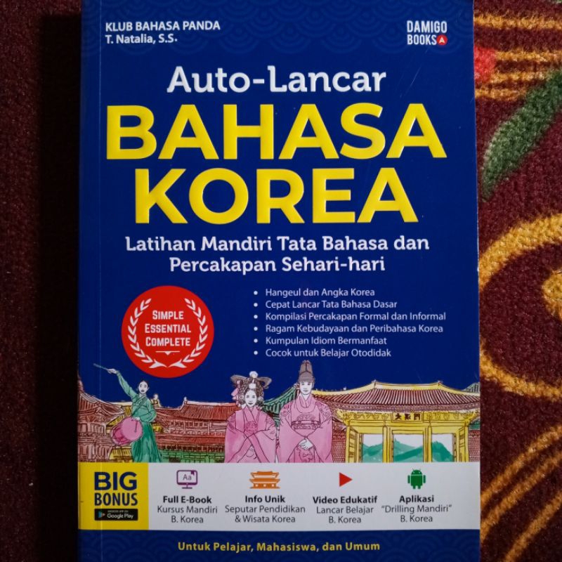 BUKU BAHASA KOREA DAN BAHASA JEPANG (BEKAS/PRELOVED/SECOND)