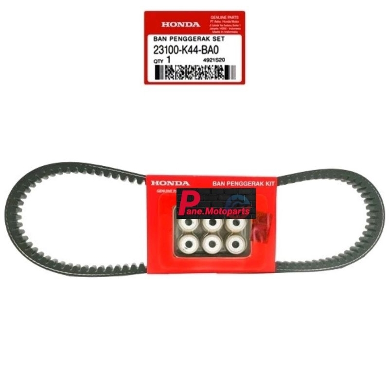 V BELT VANBEL V-BELT SET BEAT POP ESP STREET VARIO 110 FI SCOOPY ESP 2014-2017 STATER HALUS 23100-K4