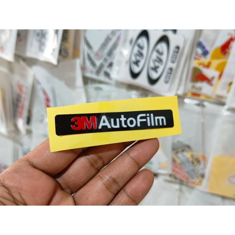 Stiker Kaca Film mobil 3M AUTO FILM original emboss timbul 3M Auto Film