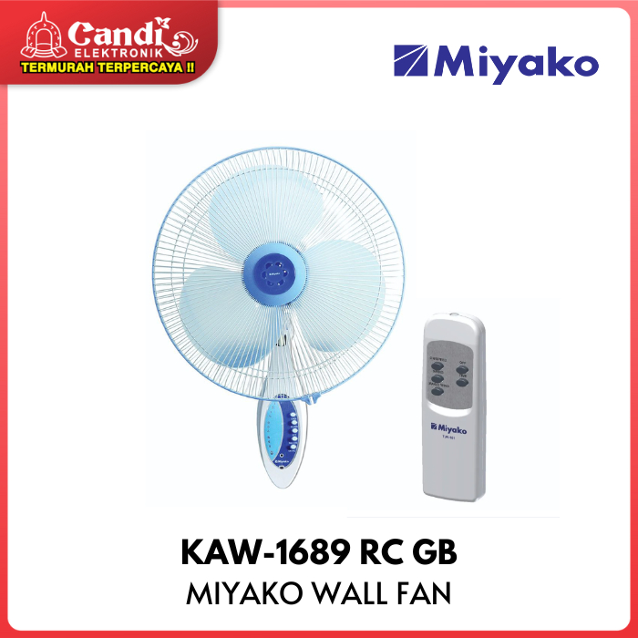 MIYAKO FAN WALL FAN KAW-1689 RC