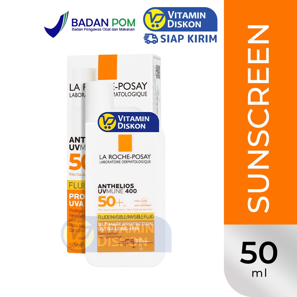 LA ROCHE POSAY ANTHELIOS UVMUNE 400 SPF 50+ UVA + UVB ANTI OXYDANT 50 ML