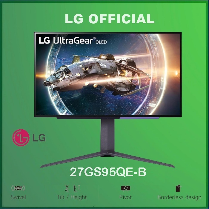 LG 27GS95QE - Monitor OLED Gaming 27" QHD 240Hz UltraGear