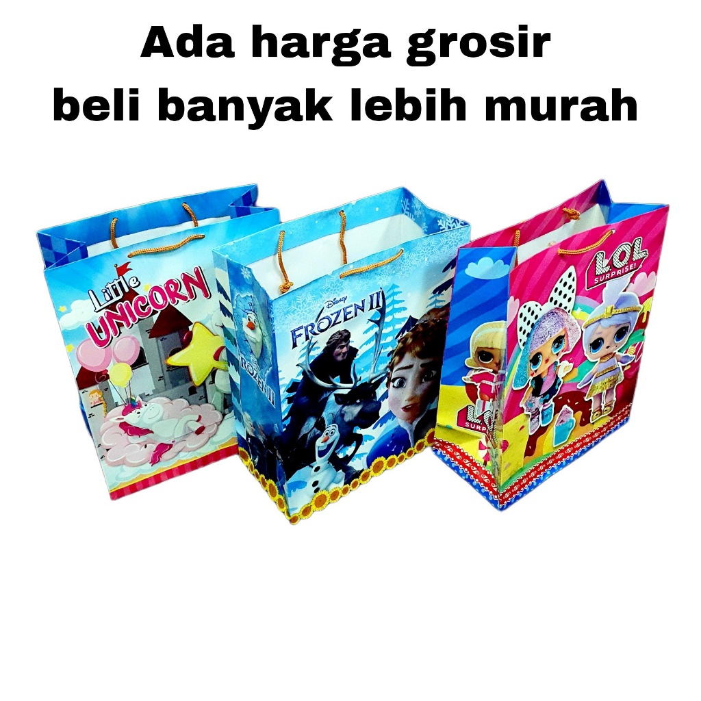 

MJ Hand Bag Kertas Arwana M / Goodie Bag / Tas Tenteng