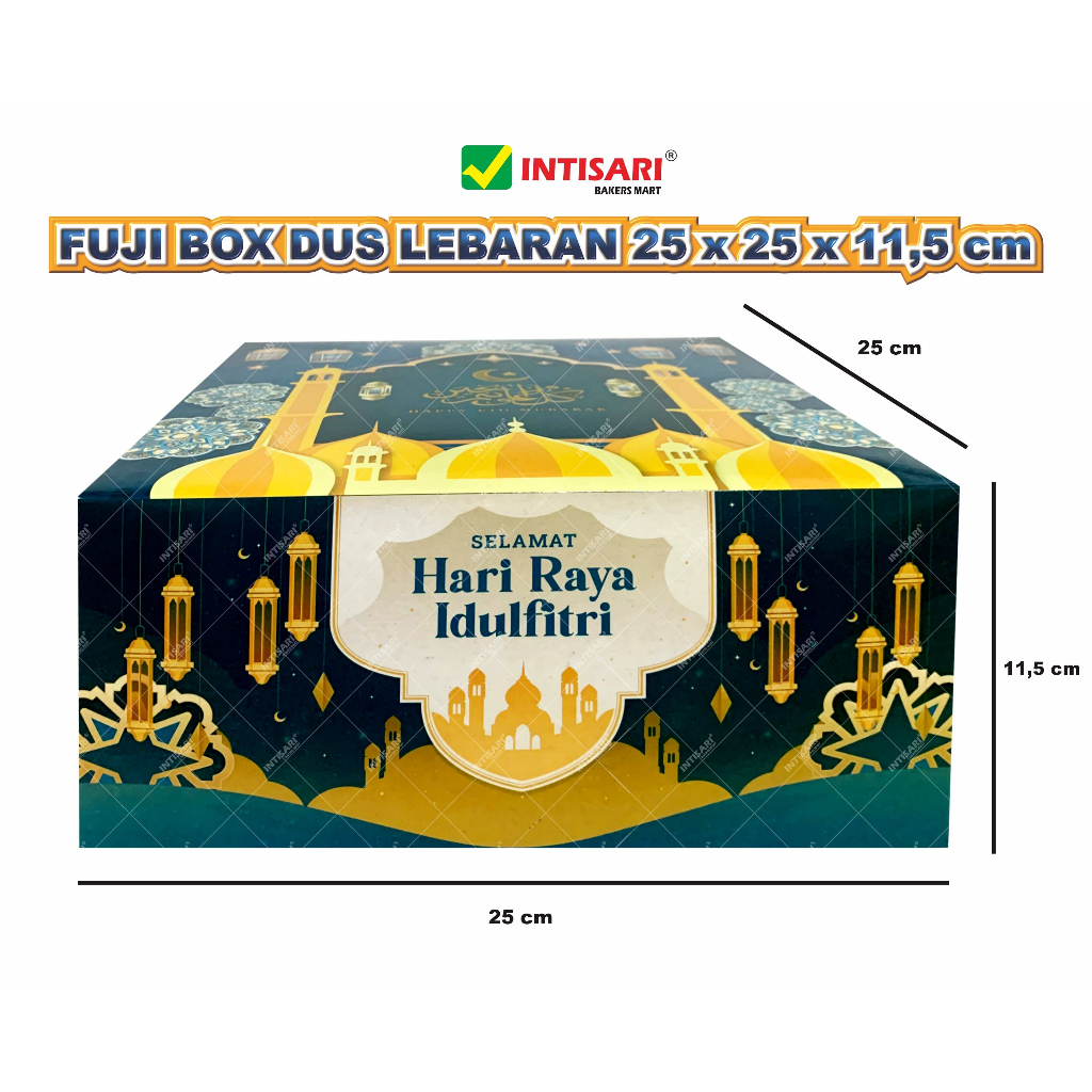 

FUJI BOX DUS LEBARAN 25 x 25 x 11,5 CM