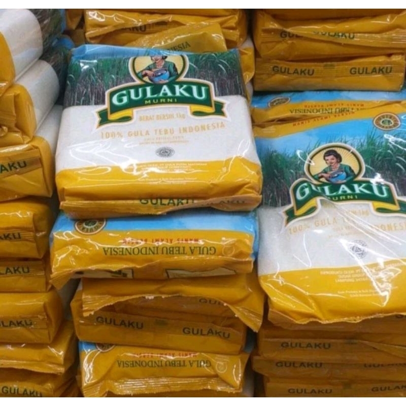 

Paketan Gulaku kuning dan pitih ukuran 1 kg