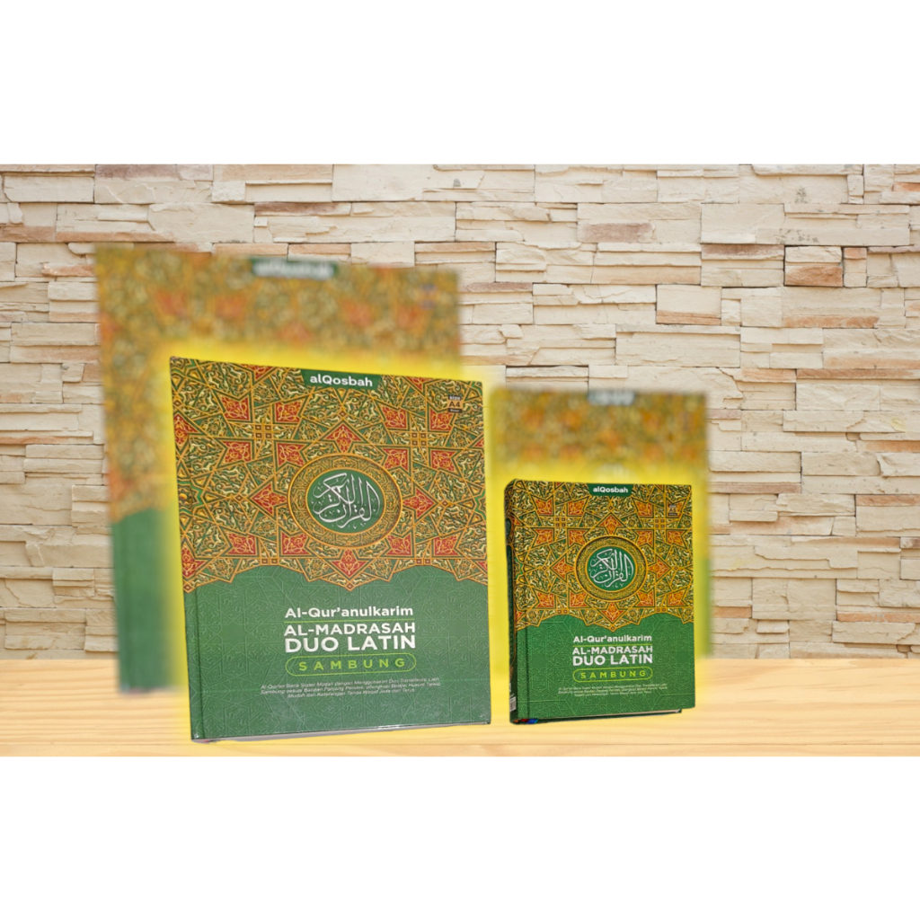 AL QURAN MADRASAH DUO LATIN SAMBUNG A4 HC