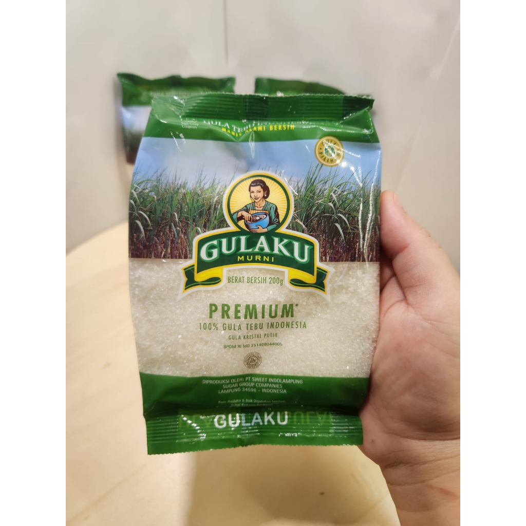 

GULAKU 200 gram gula premium