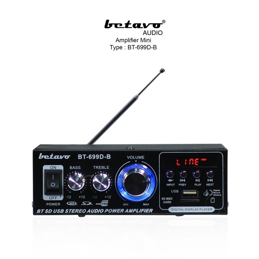 MINI AMPLIFIER BETAVO BT 699 D B / BT 699D B ORIGINAL BETAVO