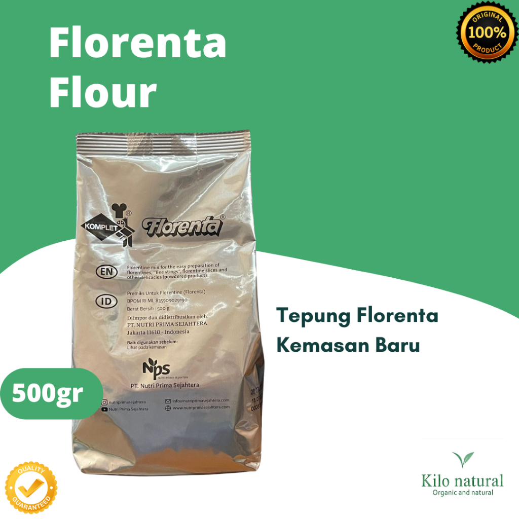 

Tepung Florenta 500Gr HALAL / Florenta Flour ( Tepung Florentin )