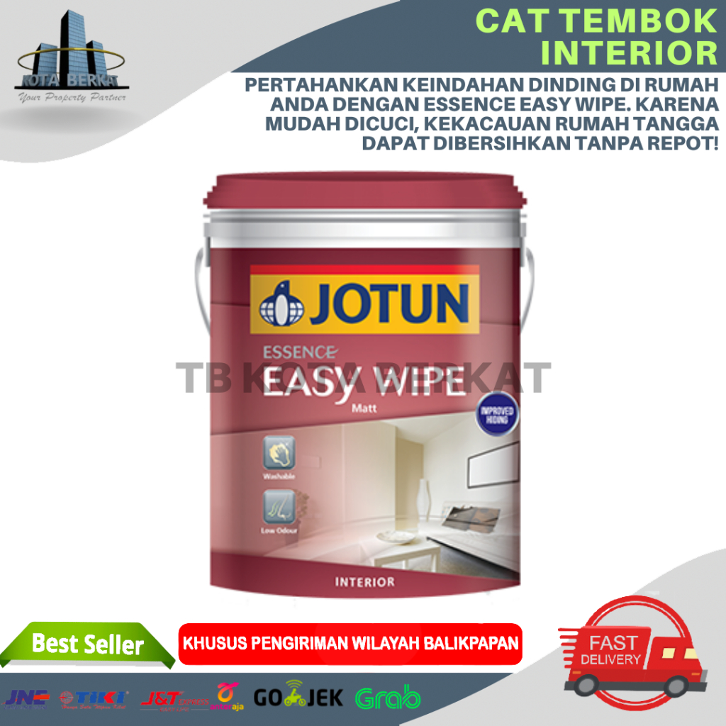 CAT TEMBOK INTERIOR / JOTUN ESS EASY WIPE WHITE 3,5L