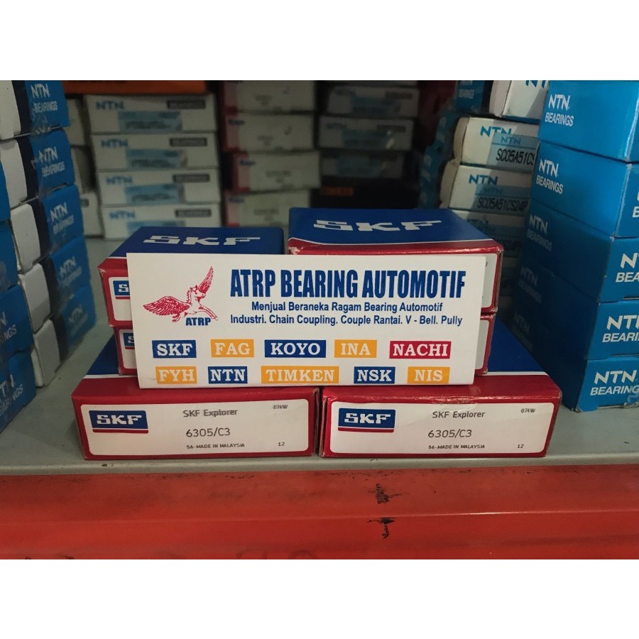 BEARING KRUK AS SET RASIO YAMAHA VIXION MX KING R15 OLD MX NEW SKF C3