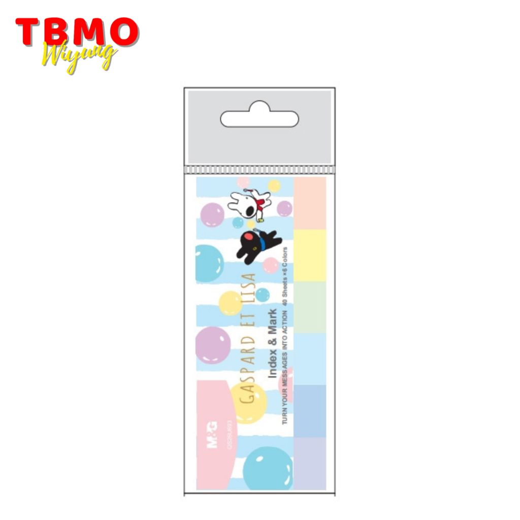 

TBMO M&G Sticky Note Gaspard Et Lisa Pastel Color 10022307