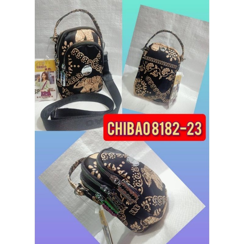 tas selempang wanita chibao 8182 motif gajah