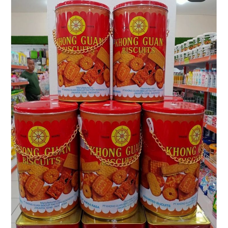 

Khong Guan rantai kaleng 1kg