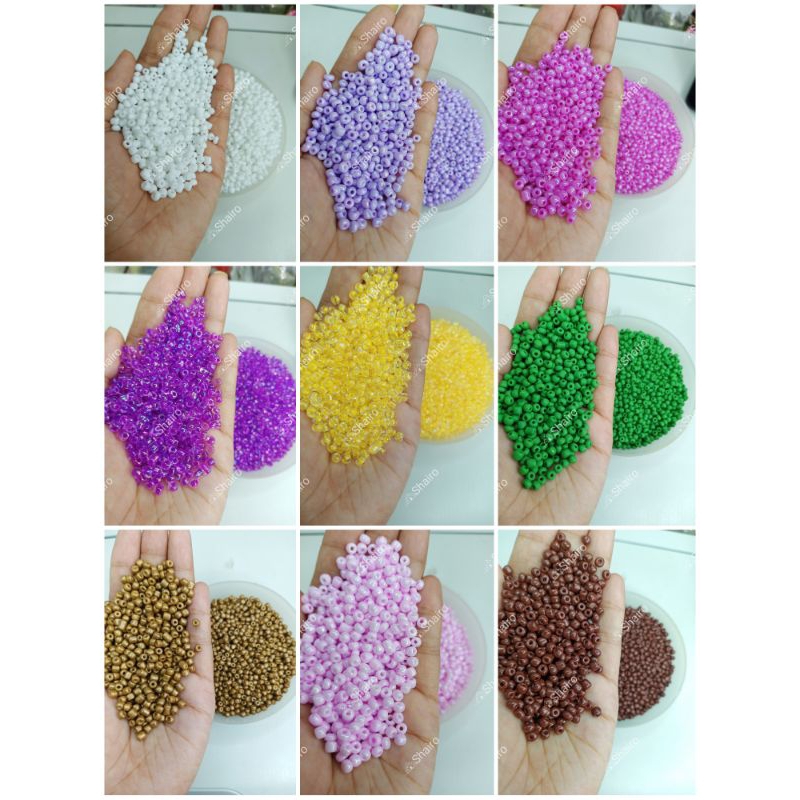 Payet Pasir 6/0 / (SHAIRO) Glass Beads / Mote Payet Pasir / Mute Payet Pasir