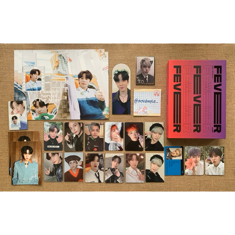 [OFFICIAL] ATEEZ PHOTOCARD ALBUM SUBK SET FEVER 3 ATOZ MMT DIGIPAK APPLE MUSIC MOKKET JONGHO YUNHO H