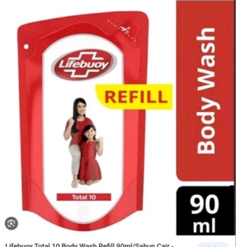 sabun cair LIFEBUOY BODY WASH 90 ML