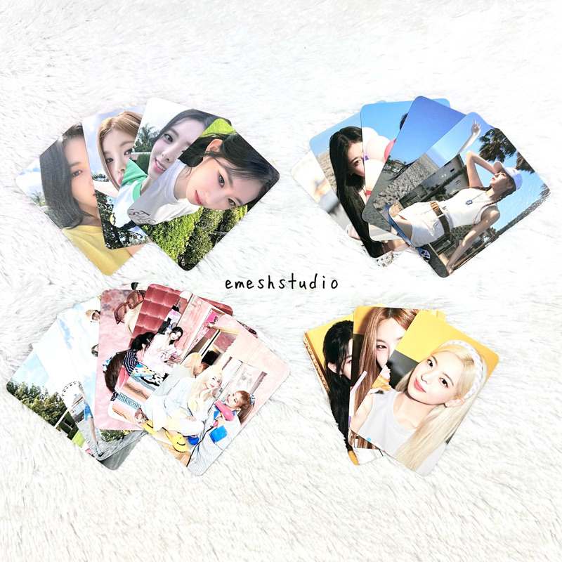 official itzy best friends forever bff 2024 season greetings sg md trading card tc photocard pc