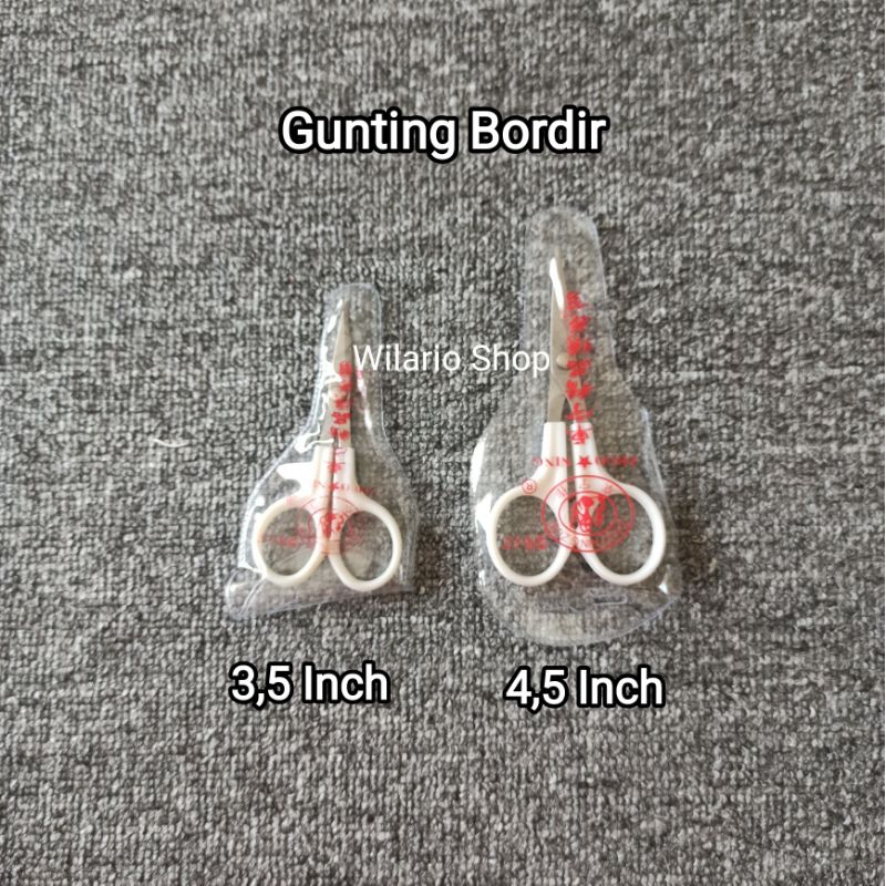 

Gunting Bordir Gagang Plastik uk 3,5 Inch 4,5 Inch