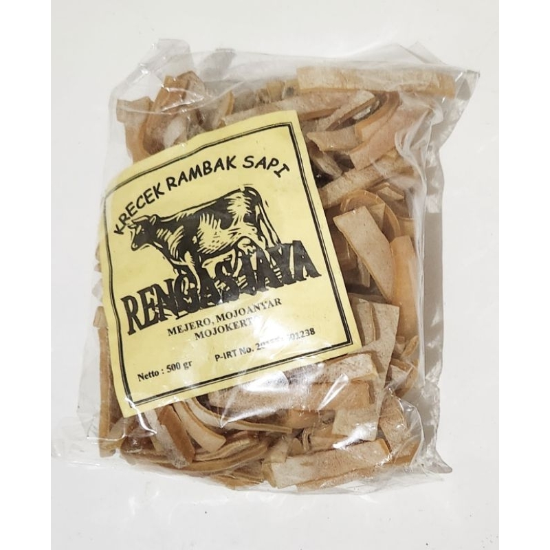

Kerupuk Kulit Sapi Mentah varian Stik Super 500 gr