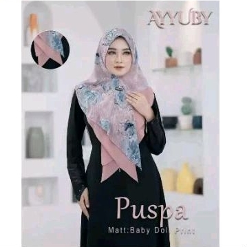 Hijab Instan Puspa original Ayyuby