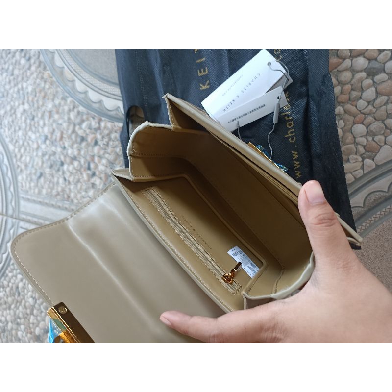 tas wanita ck gold