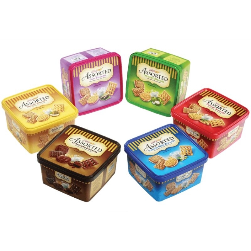 

BISKITOP ASSORTED BISCUIT BOX SEGI / BISKUIT DAN WAFER ANEKA RASA MURAH ENAK