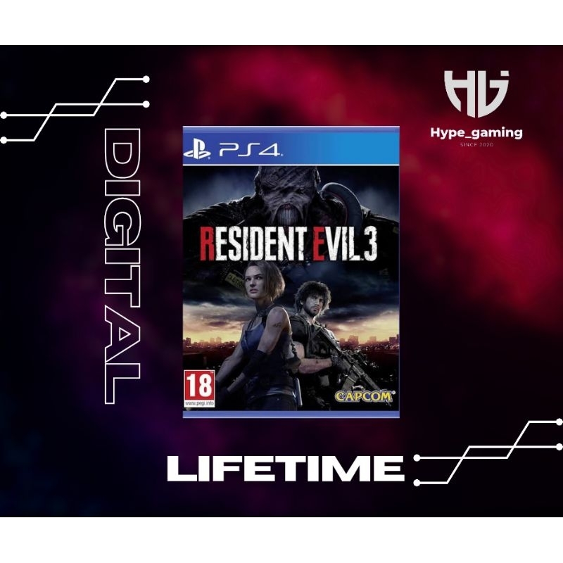 Resident Evil 3 Remake Include DLC PS4/PS5 Digital