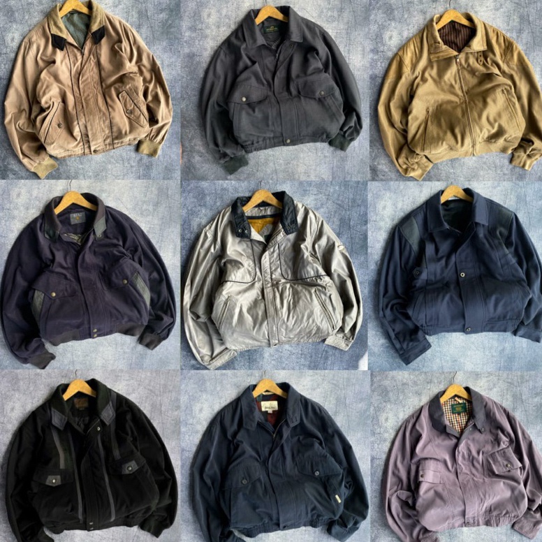 ART S62C HaringtonWork JacketWindbreaker Jacket Model VintageBRAND