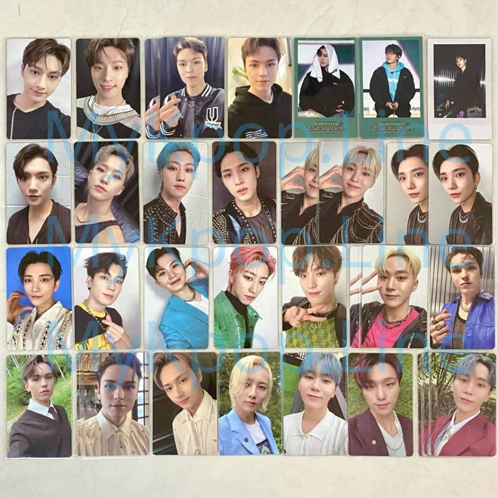 Photocard Caratland 2022 Vod Touring Social Club SOCO Seventeen The Name Official PC DVD Digicode PO