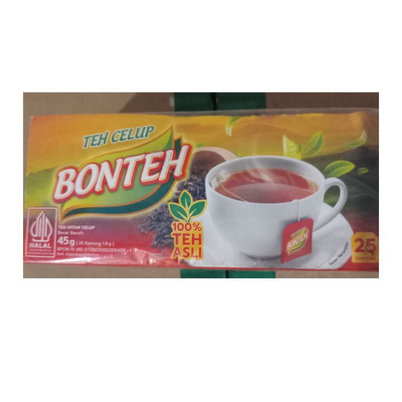 

Bonteh teh hitam isi 25 per kotak