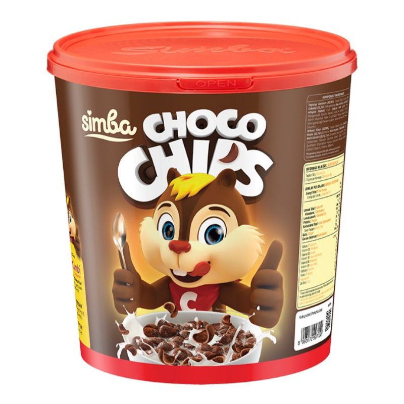 

Simba Choco Chips 220 gr kemasan ember