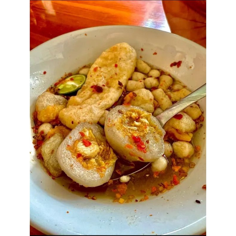 

PAKET 5 BUNGKUS /BASO ACI JUMBO AYAM SUWIR /ENAK PEDAS GURIH