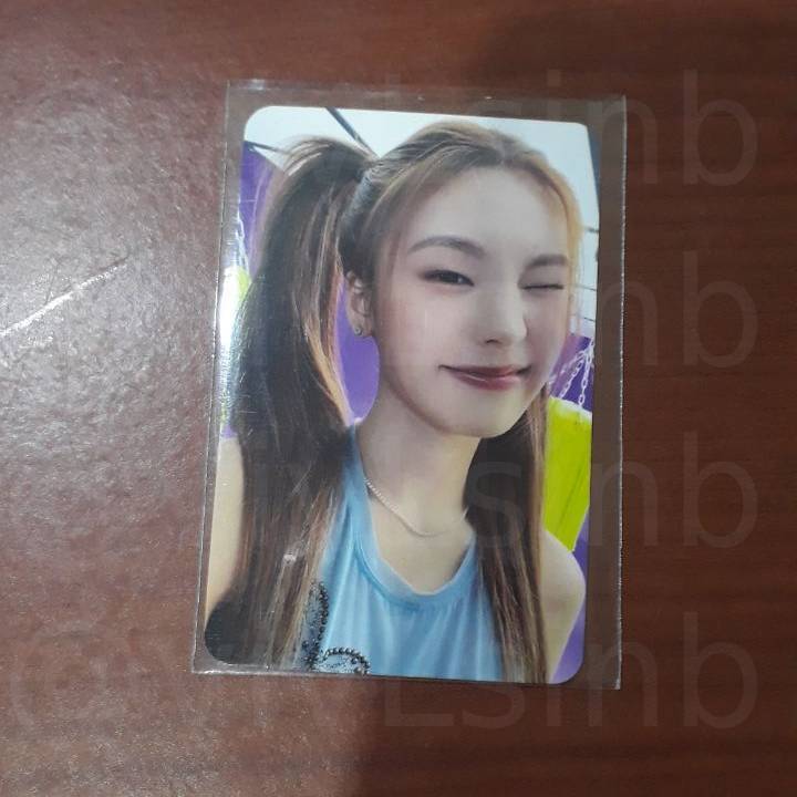 photocard pc Yeji kill my doubt pob mmt