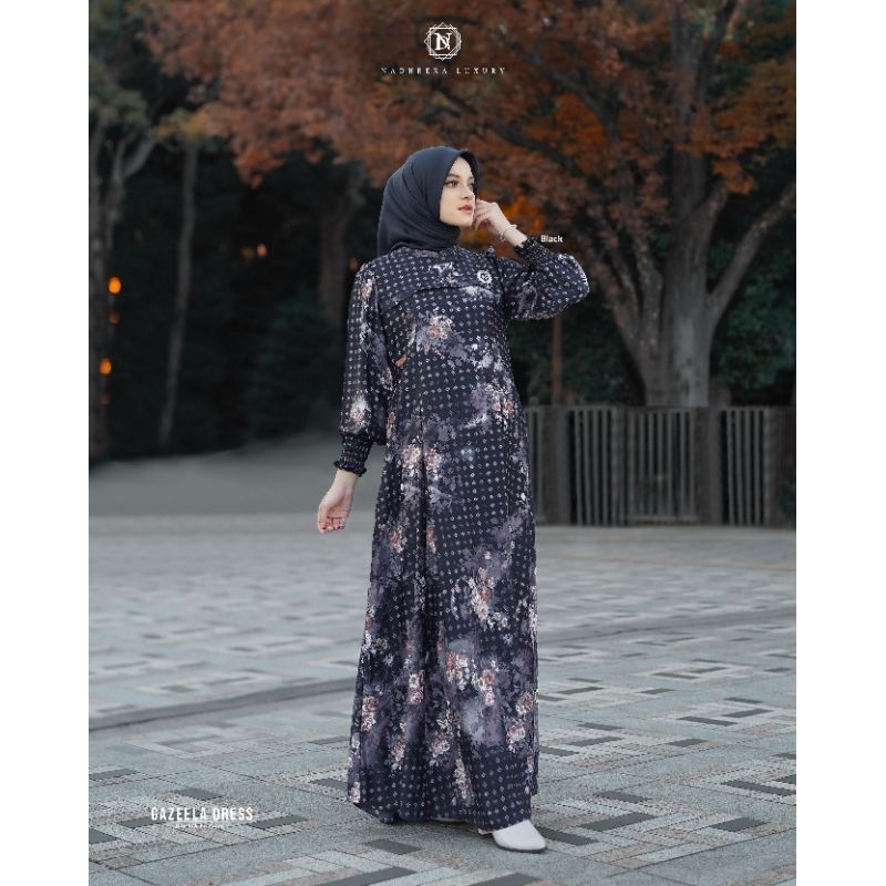 Dress Lebaran ✅ Gazeela Dress Dior silk premium