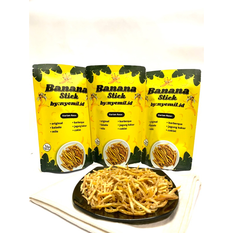 

banan stik by yokids kemasan 100g rasa balado